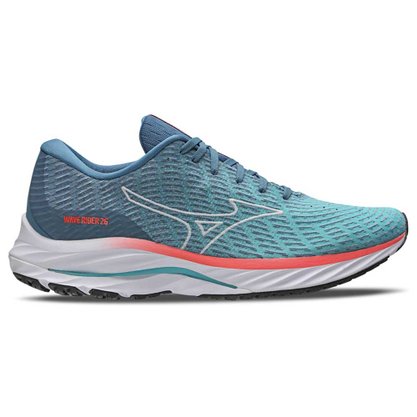 Tênis Mizuno Wave Rider 26 Verde e Vermelho