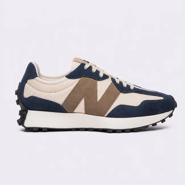 Tênis New Balance 327v1 Feminino Azul Marinho e Marrom
