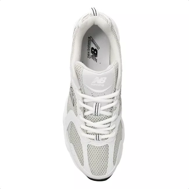 Tênis New Balance 530 Feminino Branco e Prata