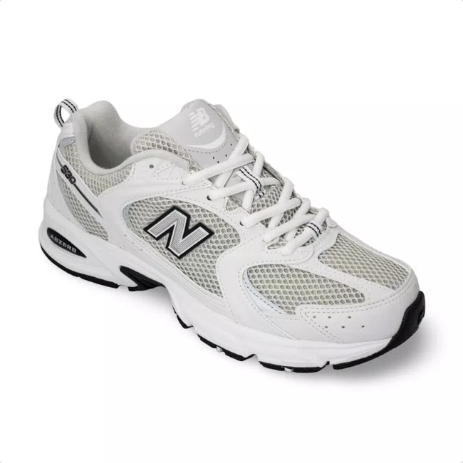 Tênis New Balance 530 Feminino Branco e Prata