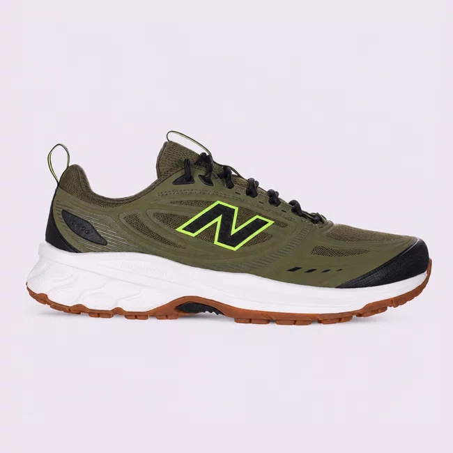 Tênis New Balance Fresh Foam 410v9 Masculino Verde Oliva