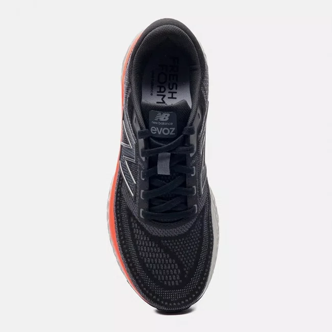 Tênis New Balance Fresh Foam X Evoz v4 Masculino Preto e Coral