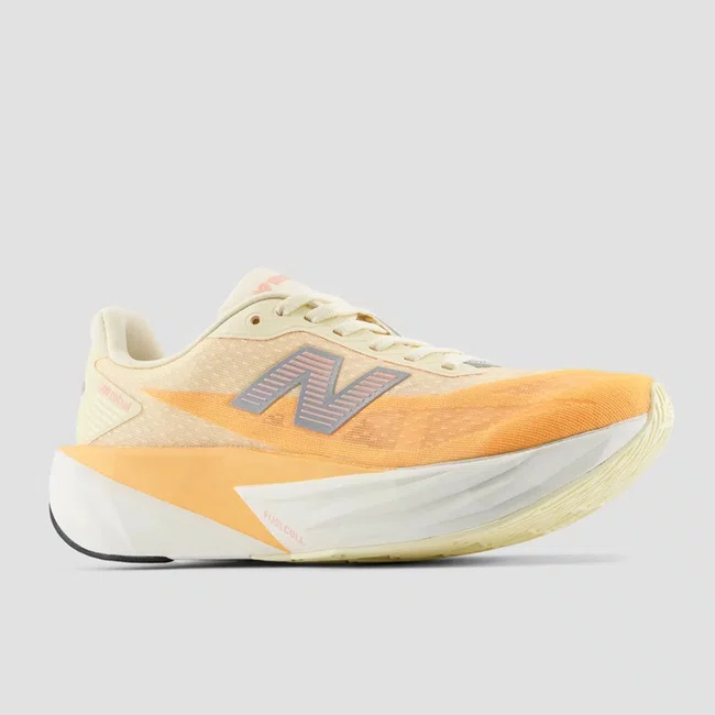 Tênis New Balance FuelCell Rebel v5 Feminino Laranja