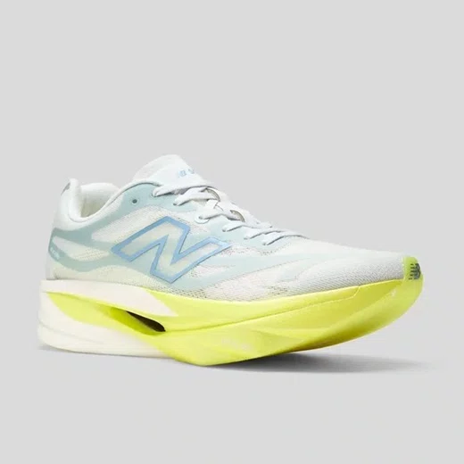 Tênis New Balance SuperComp Elite v6 Feminino Gelo e Verde Neon
