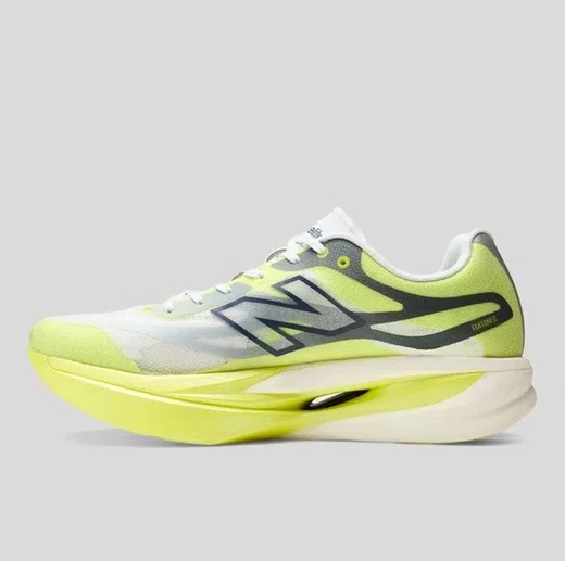 Tênis New Balance SuperComp Elite v6 Masculino Gelo e Verde Neon