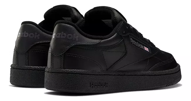 Tênis Reebok Club C 85 Unissex Preto