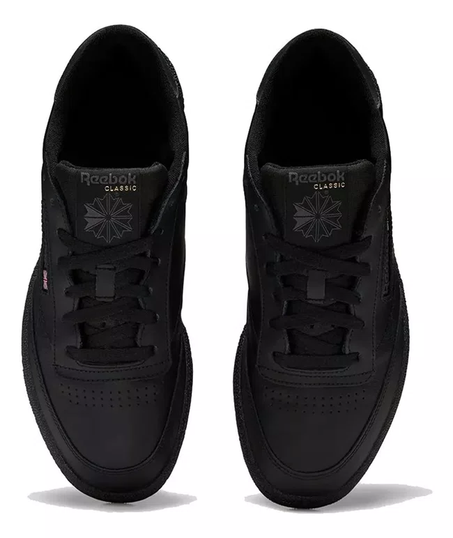 Tênis Reebok Club C 85 Unissex Preto