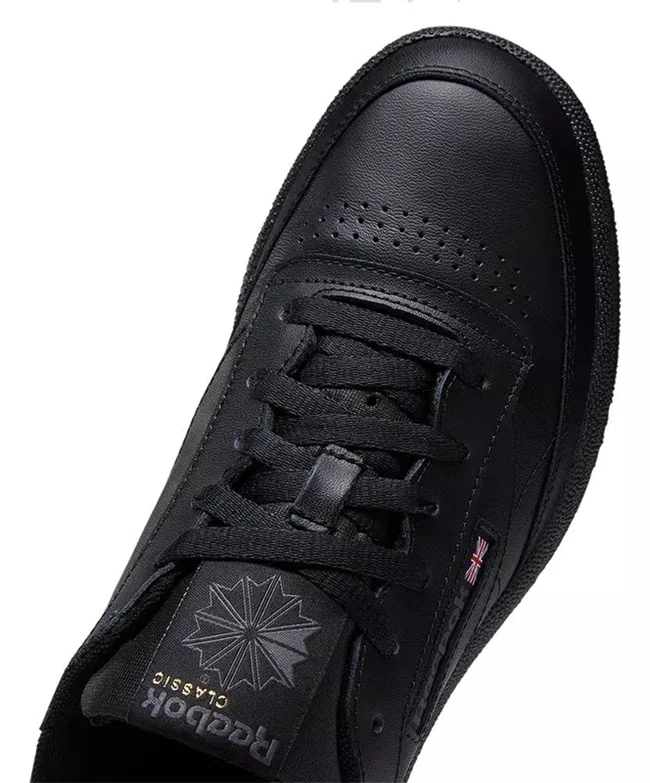 Tênis Reebok Club C 85 Unissex Preto