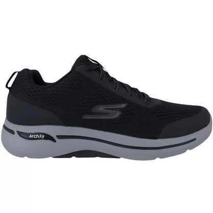 Tênis Skechers Go Walk Arch Fit Idyllic Preto
