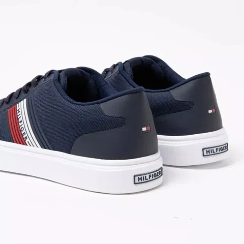 Tênis Clássico Malcom Tommy Hilfiger Azul Marinho