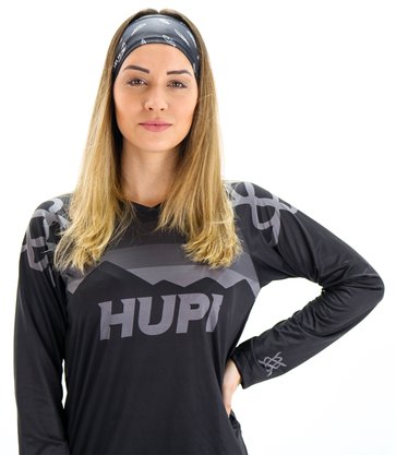 Testeira HeadBand Asas Preto HUPI