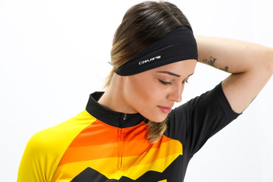 Testeira HeadBand Preto Liso HUPI