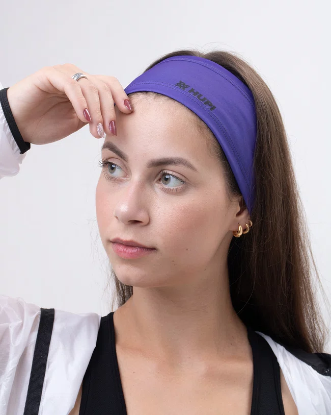 Testeira Headband Roxa HUPI