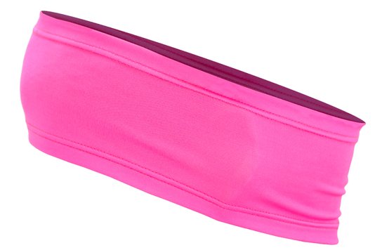 Testeira HUPI Headband Bandana Rosa Liso