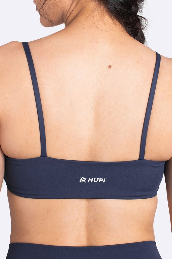 Top HUPI Pulse Azul Marinho