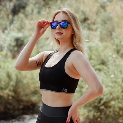 Top HUPI Seamless Preto