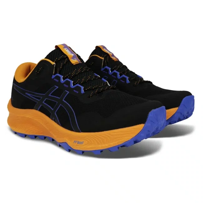 Tênis ASICS Trabuco Terra 3 Masculino Preto e Azul