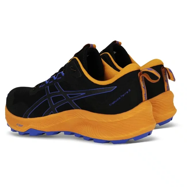 Tênis ASICS Trabuco Terra 3 Masculino Preto e Azul