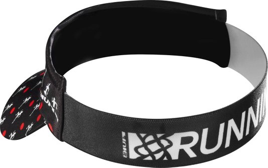 Viseira para Corrida HUPI Love Run Preto