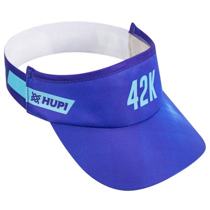 Viseira para Corrida HUPI 42k Blurry Azul