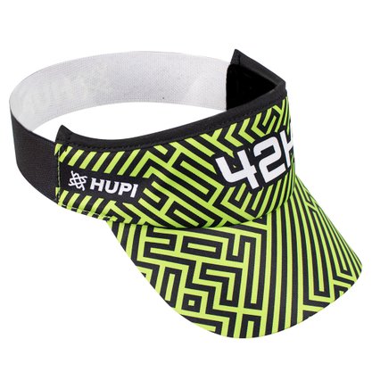 Viseira para Corrida HUPI 42k Grids Verde