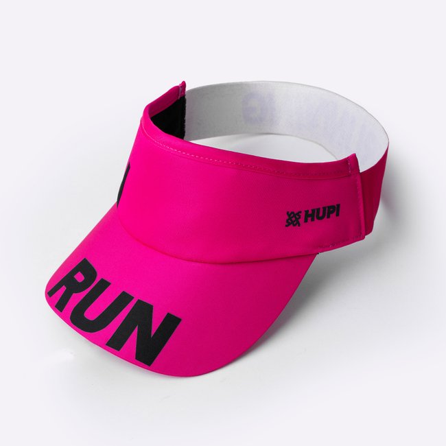 Viseira para Corrida HUPI RUN Rosa Liso
