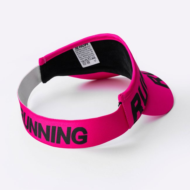 Viseira para Corrida HUPI RUN Rosa Liso