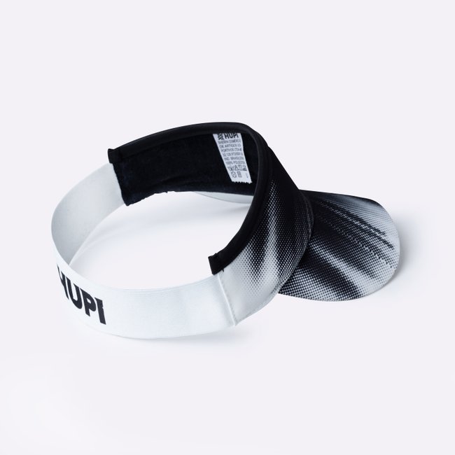 Viseira para Corrida HUPI Tuna Branco/preto