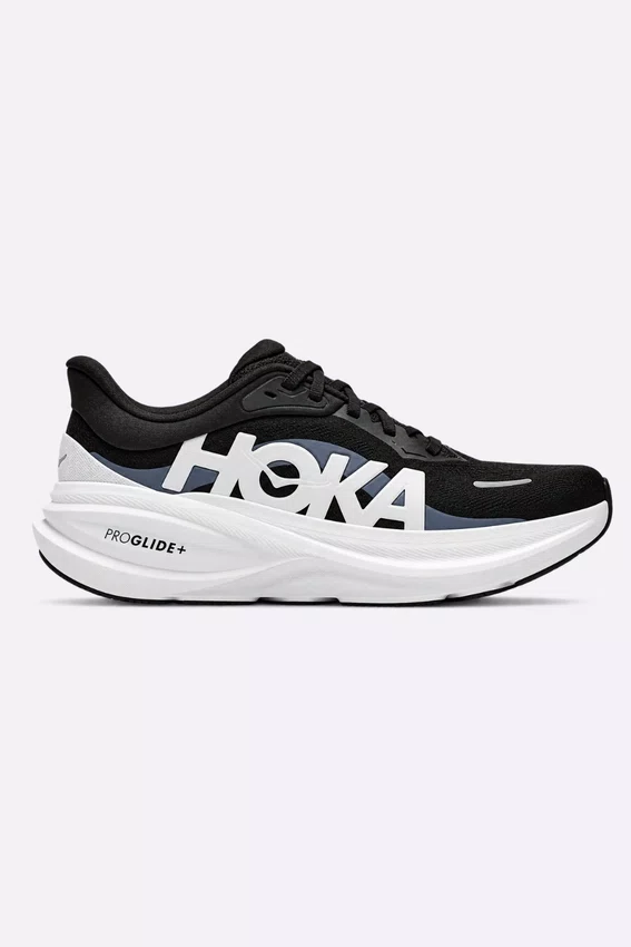Tênis HOKA Clifton Pro Feminino Preto e Cinza