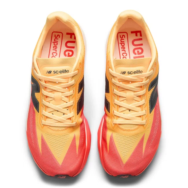 Tênis New Balance FuelCell SuperComp Elite V5 Feminino Laranja
