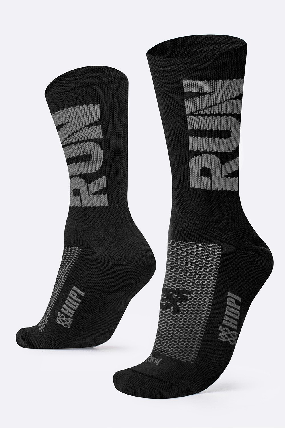 Meia Corrida HUPI Run Preto/Cinza Meia Corrida HUPI Run Preto/Cinza