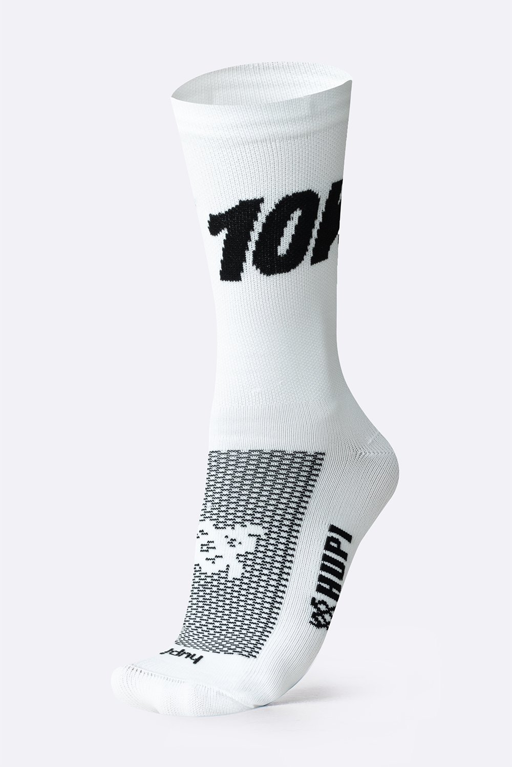 Meia HUPI 10K Branco Meia HUPI 10K Branco