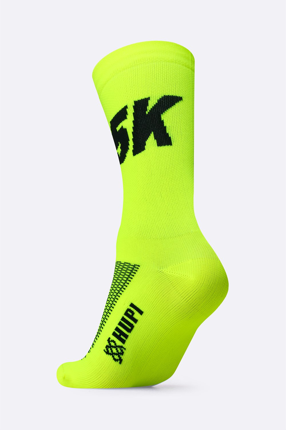Meia HUPI 5K Amarelo Neon Meia HUPI 5K Amarelo Neon