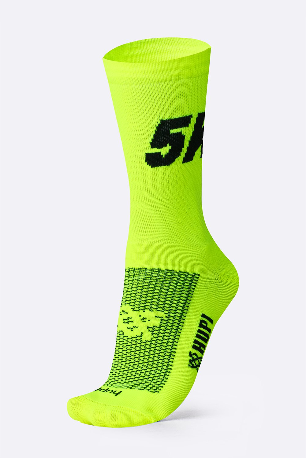 Meia HUPI 5K Amarelo Neon Meia HUPI 5K Amarelo Neon