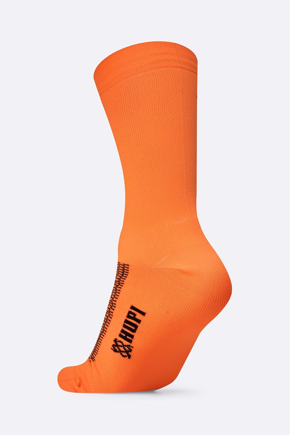 Meia HUPI Lisa Laranja Neon - Tamanho Plus 42-46 Meia HUPI Lisa Laranja Neon - Tamanho Plus 42-46
