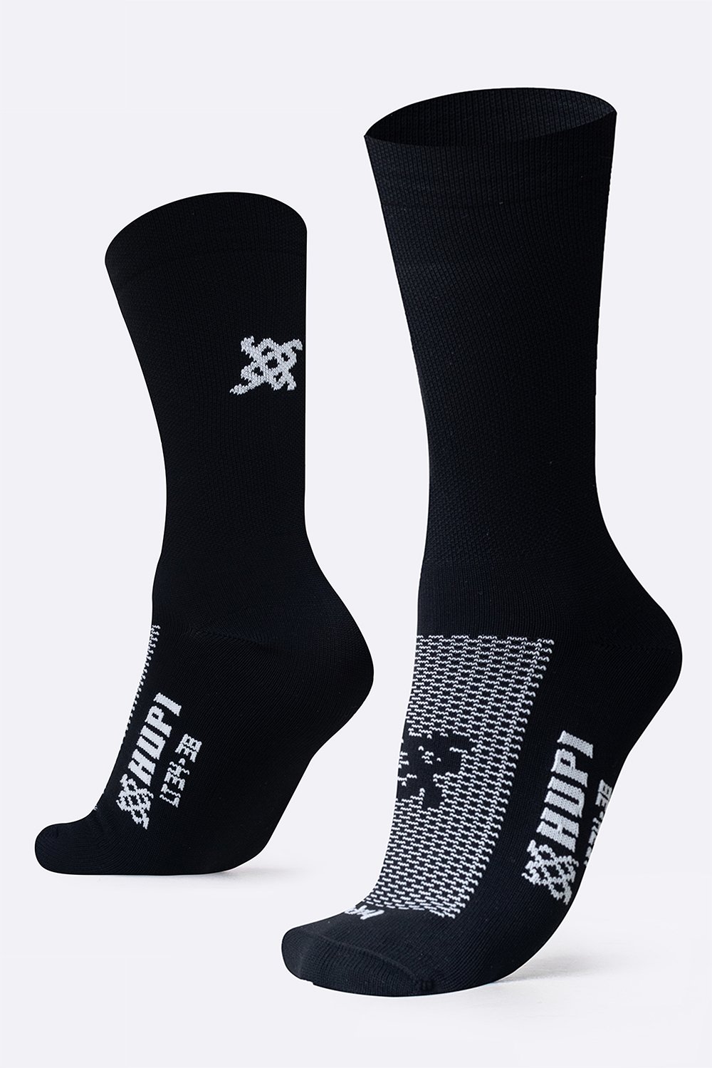 Meia HUPI Lisa Preta - LT para pés menores 34-38 Meia HUPI Lisa Preta - LT para pés menores 34-38