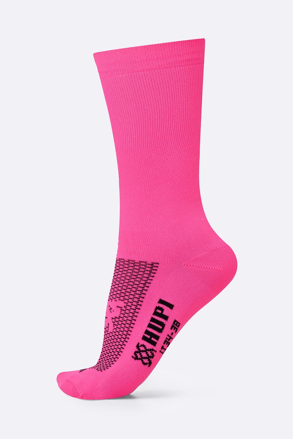 Meia HUPI Lisa Rosa Neon - LT para pés menores 34-38 Meia HUPI Lisa Rosa Neon - LT para pés menores 34-38