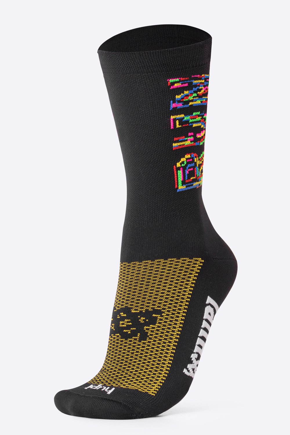 Meia HUPI Run Colors Preto