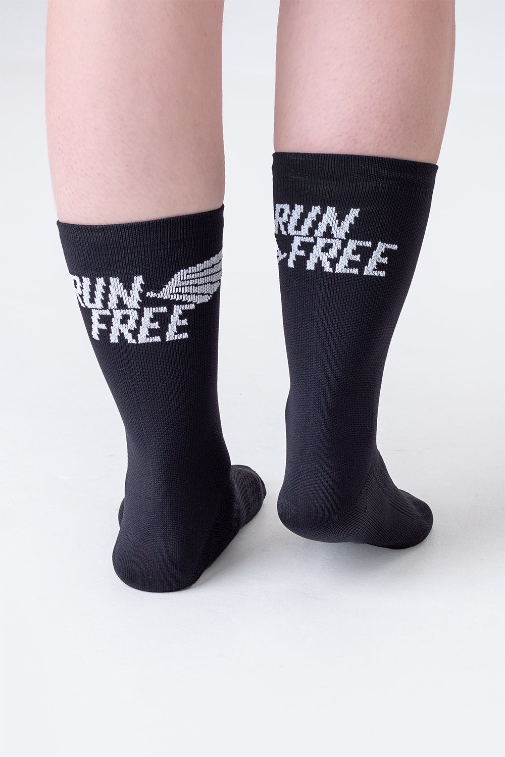 Meia HUPI Run Free Preto - LT para pés menores 34-38 Meia HUPI Run Free Preto - LT para pés menores 34-38