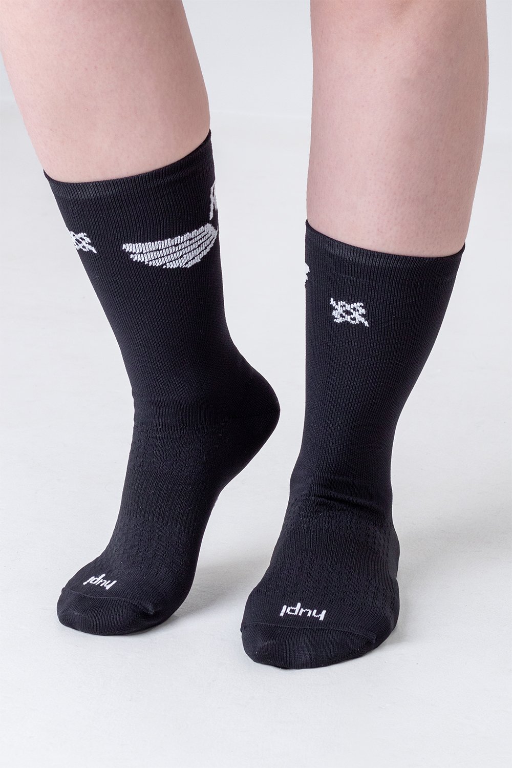 Meia HUPI Run Free Preto - LT para pés menores 34-38 Meia HUPI Run Free Preto - LT para pés menores 34-38