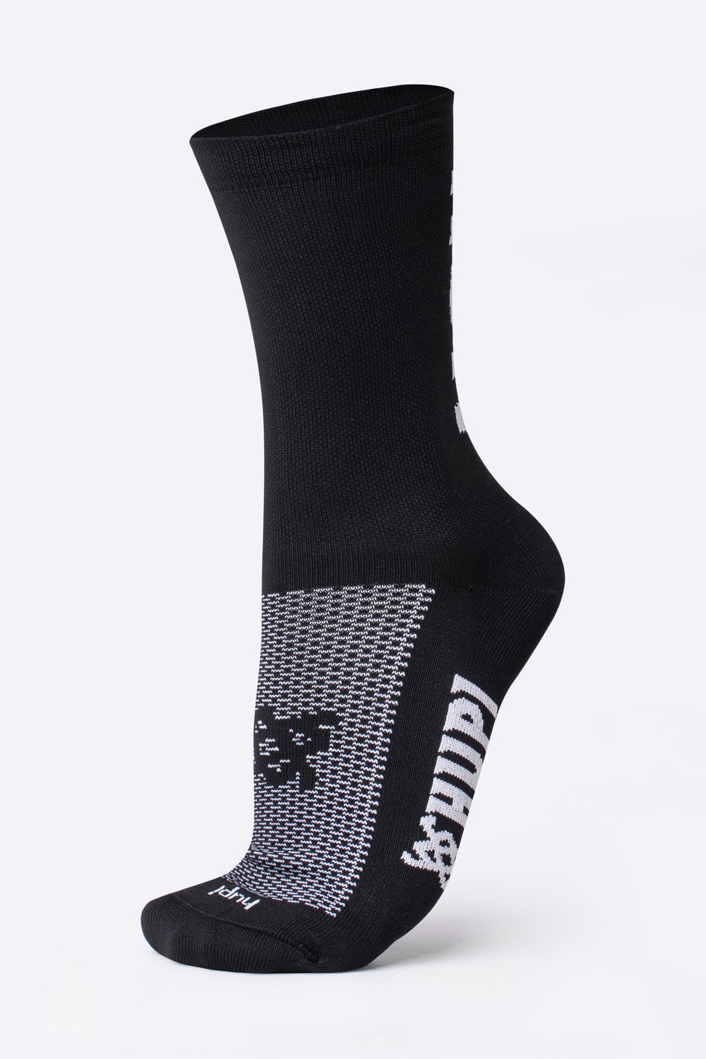 Meia HUPI Run Preto/branco - Plus 42 Ao 46 Meia HUPI Run Preto/branco - Plus 42 Ao 46