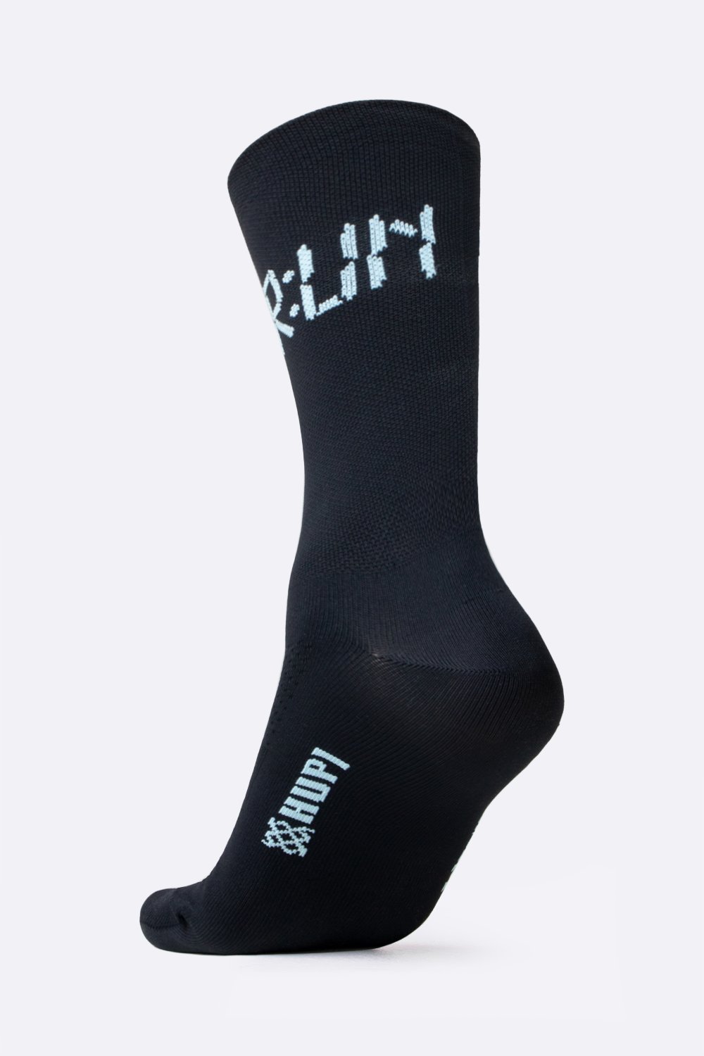 Meia HUPI Run Preto - Tamanho Plus 42-46 Meia HUPI Run Preto - Tamanho Plus 42-46