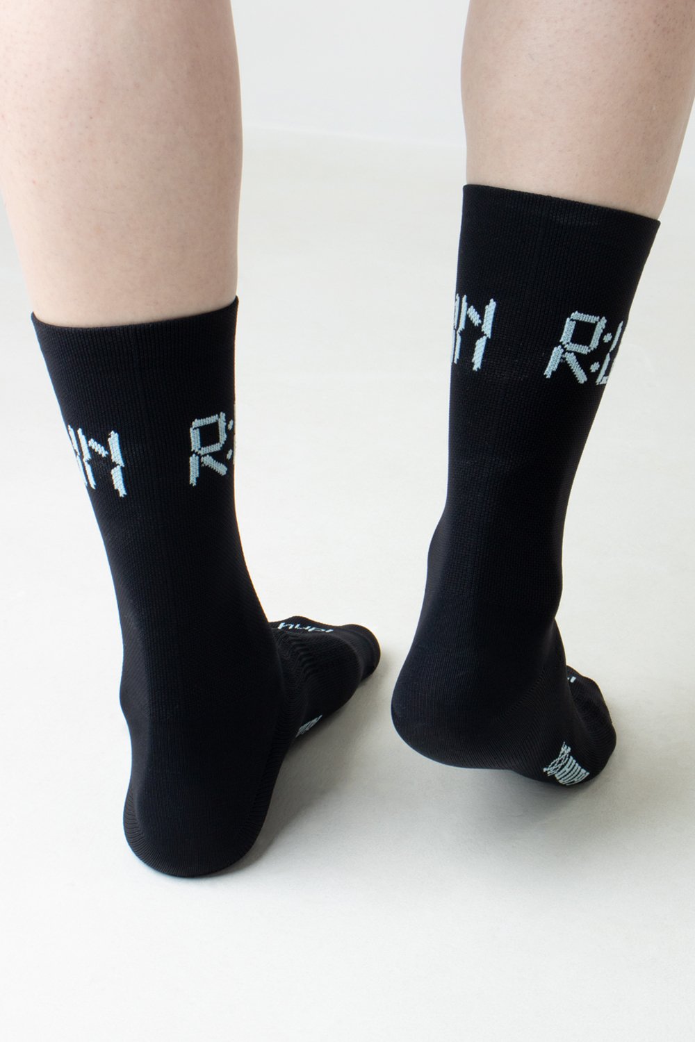 Meia HUPI Run Preto - Tamanho Plus 42-46 Meia HUPI Run Preto - Tamanho Plus 42-46