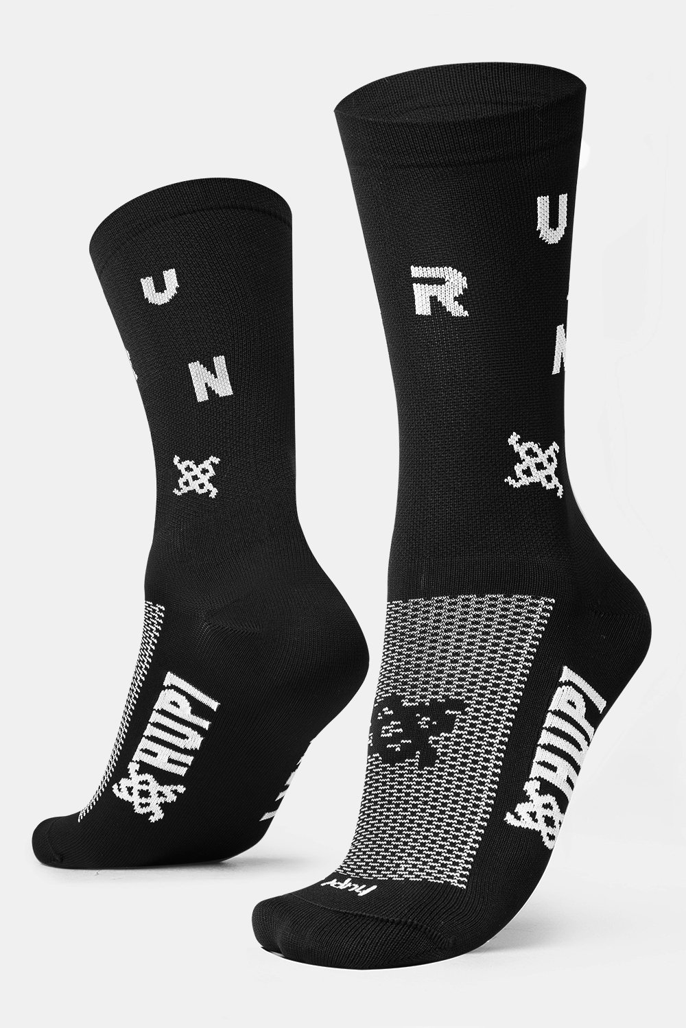 Meia HUPI Run Sprint Preto Meia HUPI Run Sprint Preto