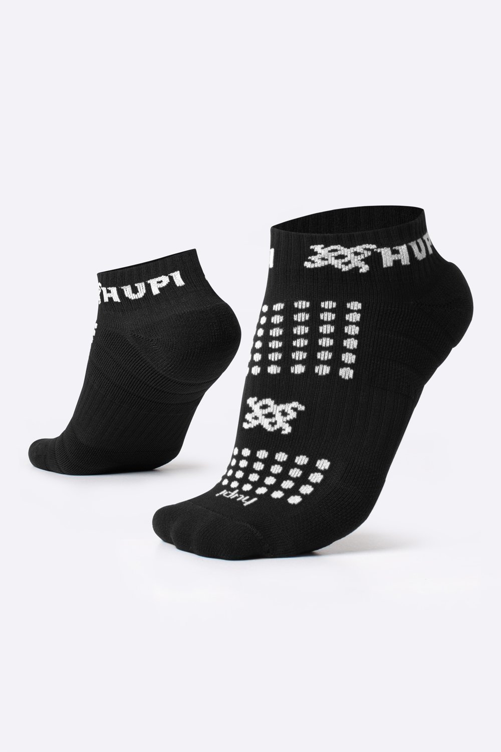 Meia HUPI Running Pro Preto - Tamanho Plus 42-46 Meia HUPI Running Pro Preto - Tamanho Plus 42-46