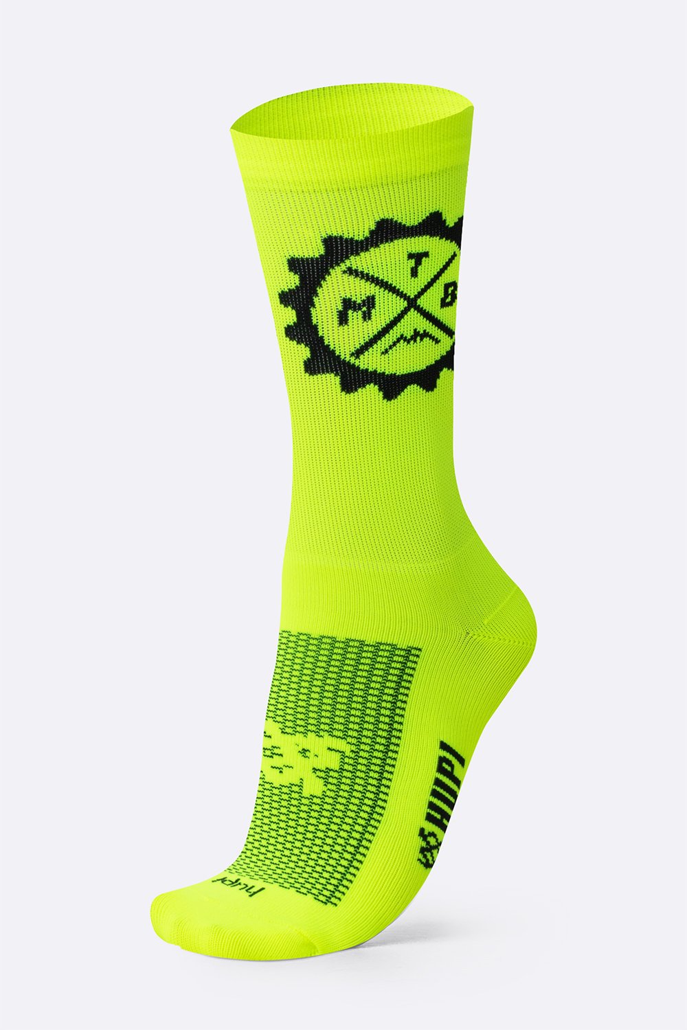 Meia HUPI Selo MTB Verde Meia HUPI Selo MTB Verde