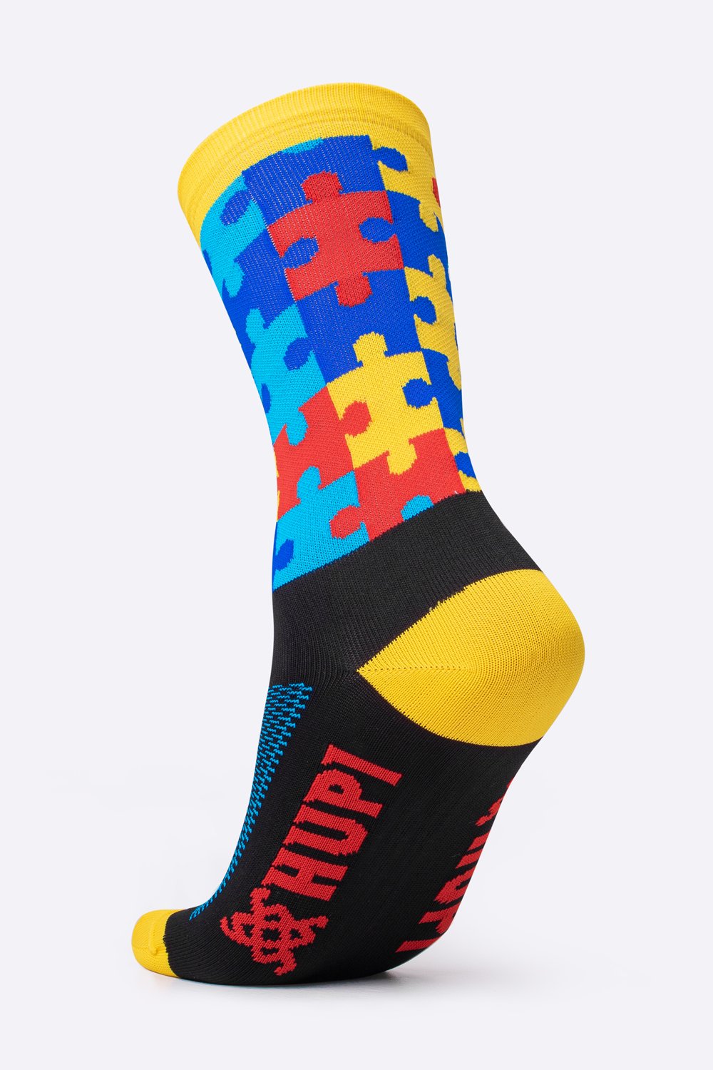 Meia HUPI Tea Autismo Colorida - LT para pés menores 34-38 Meia HUPI Tea Autismo Colorida - LT para pés menores 34-38