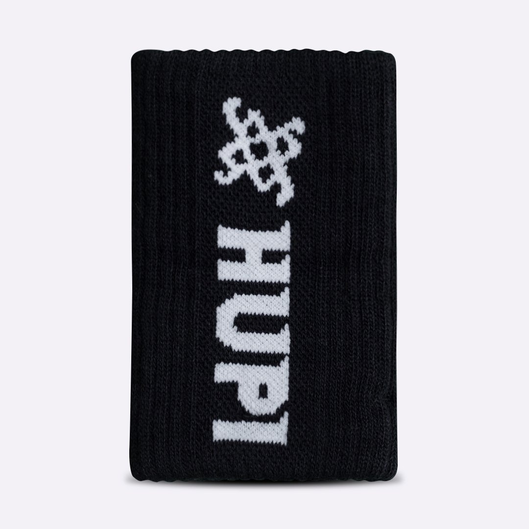 Munhequeira HUPI logo Spin Preto Munhequeira HUPI logo Spin Preto