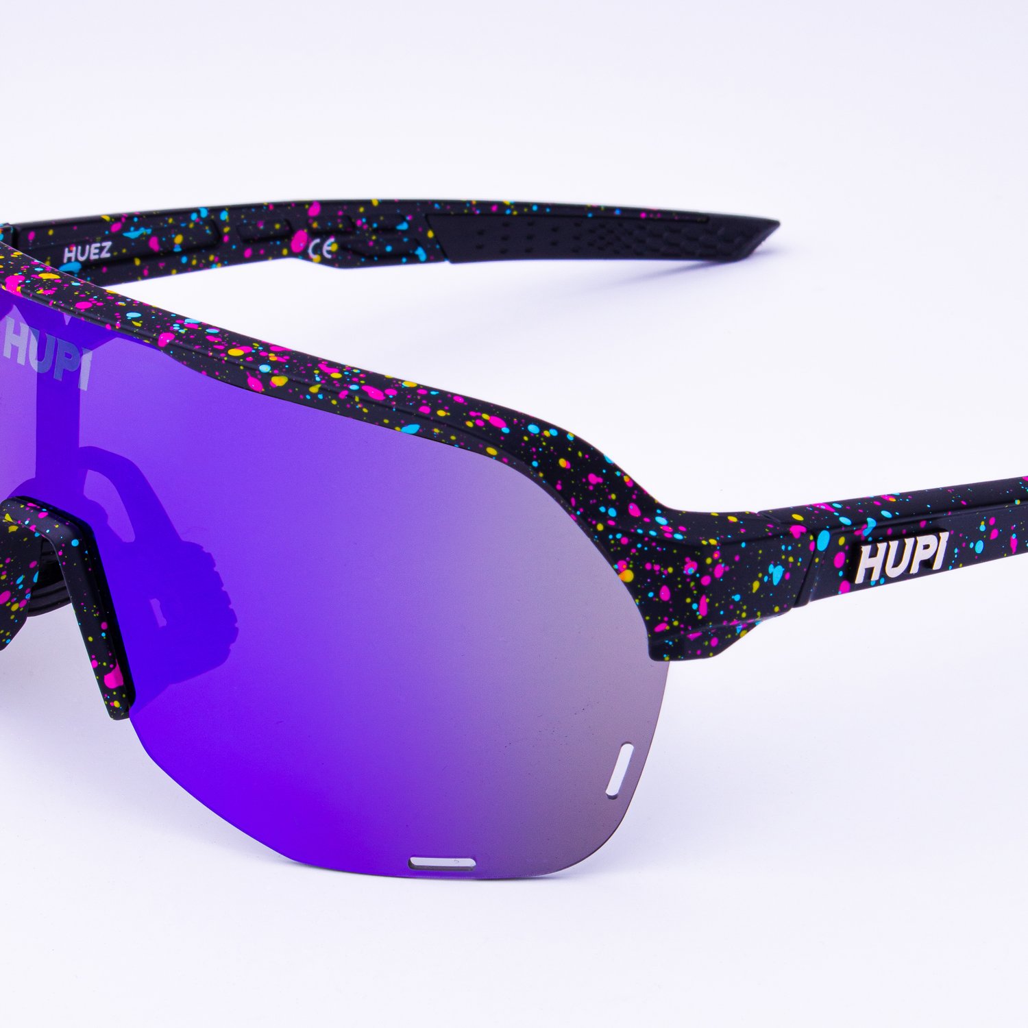 Óculos de Sol HUPI Huez Holográfico - Lente Azul Óculos de Sol HUPI Huez Holográfico - Lente Azul