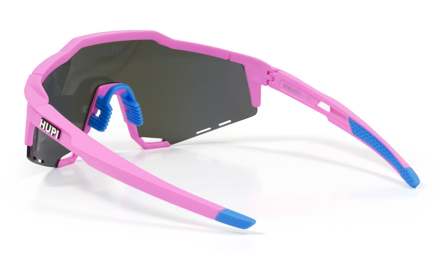 Óculos de Sol HUPI Stelvio Rosa/Azul - Lente Azul Espelhado Óculos de Sol HUPI Stelvio Rosa/Azul - Lente Azul Espelhado